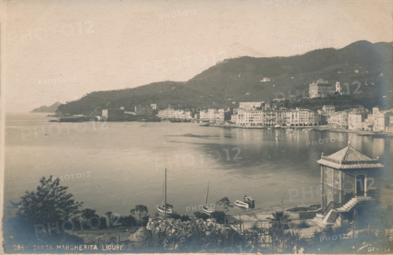 'Santa Margherita Ligure', c1910.  Artist: Unknown.