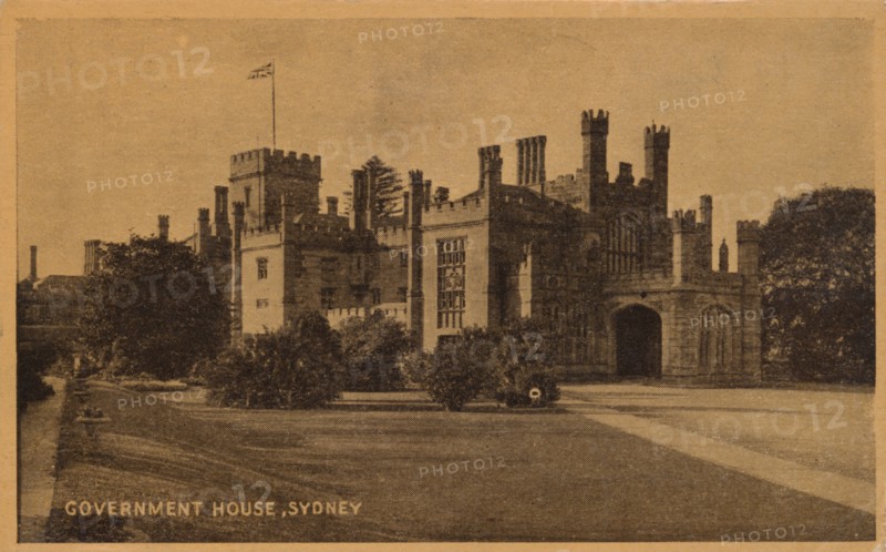 'Government House, Sydney', c1900.  Artist: Unknown.