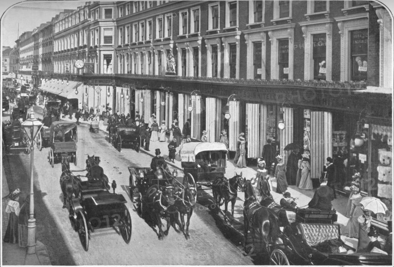 In Westbourne Grove, Notting Hill, London, c1903 (1903). Artist: Unknown.