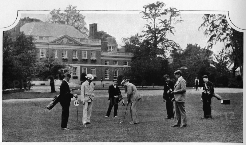 Golf at the Ranelagh Club, London, c1903 (1903). Artist: Unknown.