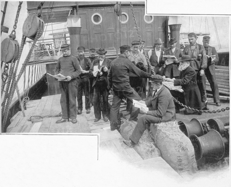 'With Jack afloat', St Andrew's Waterside Mission, London, c1903 (1903). Artist: Unknown.