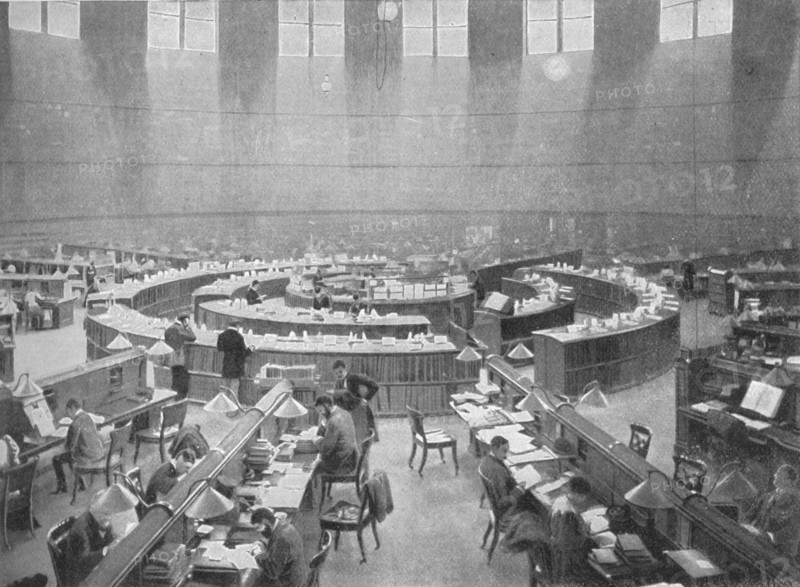 The Reading Room at the British Museum, London, c1903 (1903). Artist: Unknown.
