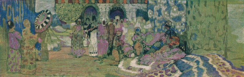 'The Ambassadors', c1917, (1918). Artist: George Sheringham.