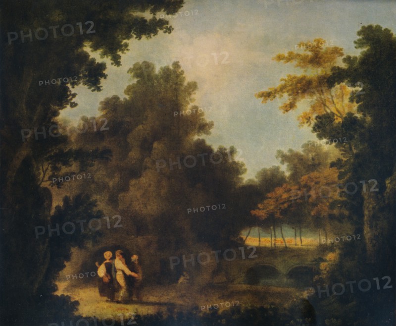 'The Hermitage, Villa Madama', c1762, (1938). Artist: Richard Wilson.
