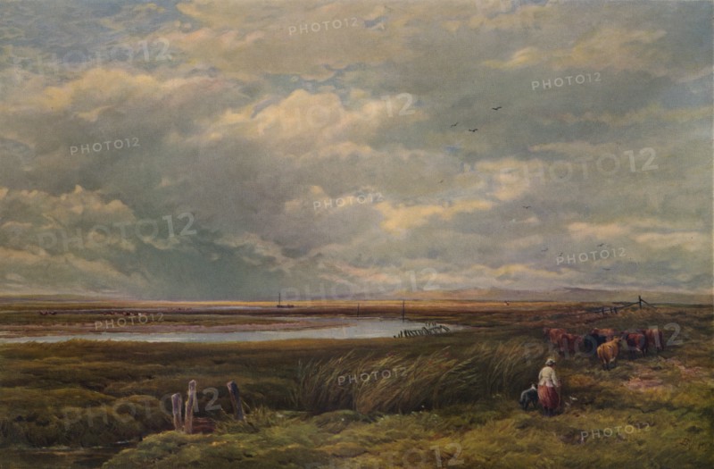 'Near Barmouth', 1883, (1938). Artist: Edmund Morison Wimperis.