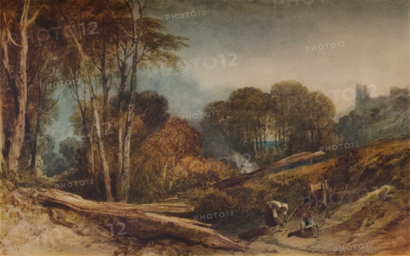 Beeston Castle, Cheshire', c1839, (1938). Artist: JMW Turner.