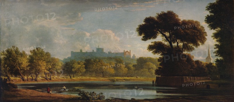 'View of Windsor', c1832, (1938). Artist: John Varley I.