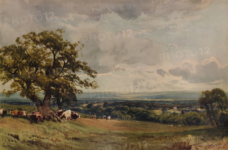 'Near Ashford, Kent', 1907, (1938). Artist: Robert Thorne Waite.