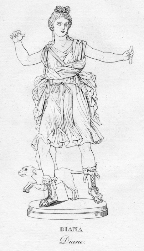 'Diana (Diane)', c1850. Artist: Unknown.