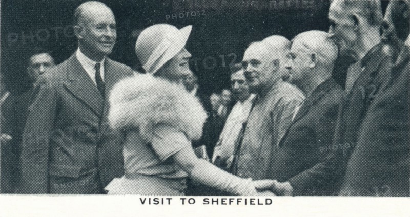 'Visit to Sheffield', 1934 (1937). Creator: Unknown.