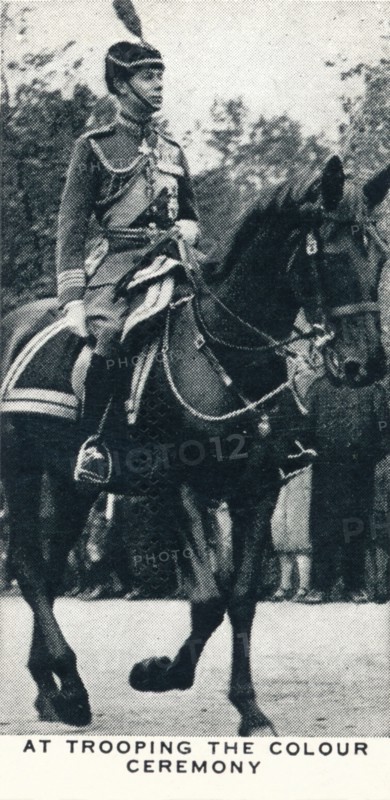 'At Trooping The Colour Ceremony', 1932 (1937). Artist: Unknown.