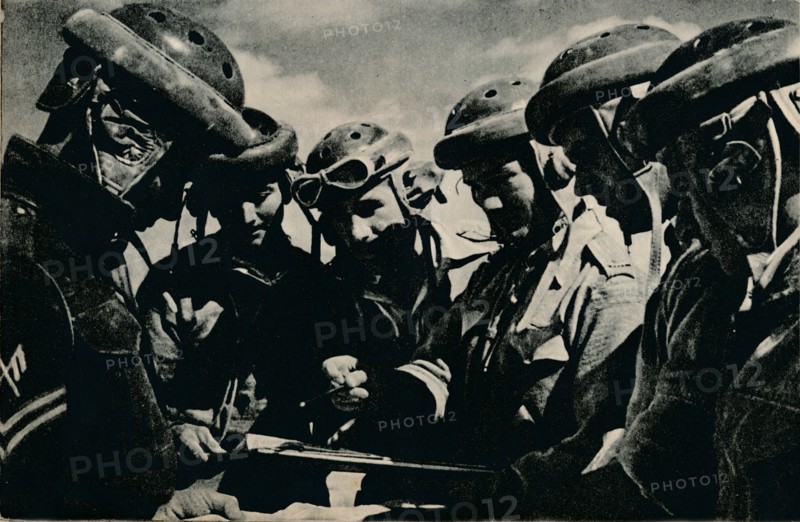 'Severe problems faced the tank crews', c1941 (1944). Artist: Unknown.