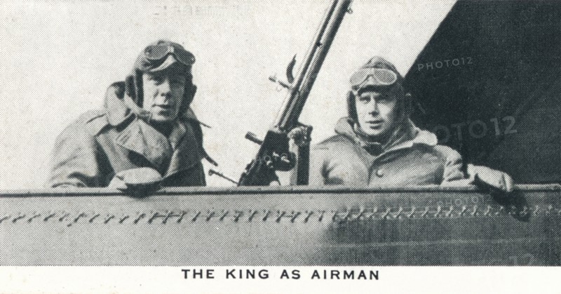 'The King as Airman', 1918 (1937). Artist: Unknown.
