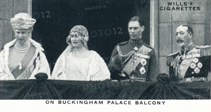 'On Buckingham Palace Balcony', 1923 (1937). Creator: Unknown.