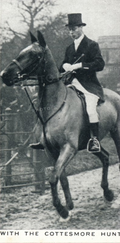 'With the Cottesmore Hunt', c1927 (1937). Artist: Unknown.