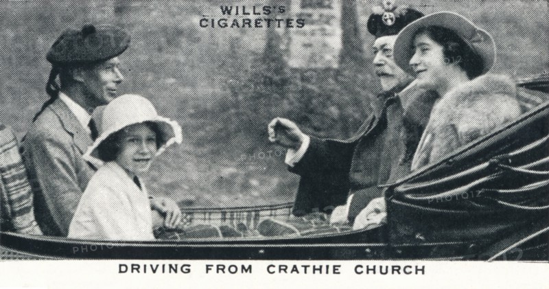 'Driving from Crathie Church', 1935 (1937). Creator: Unknown.