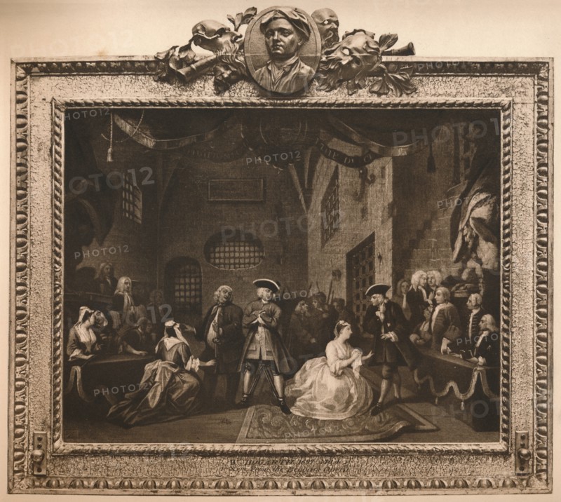 'Scene from the The Beggar's Opera VI', 1731. Artist: William Hogarth.
