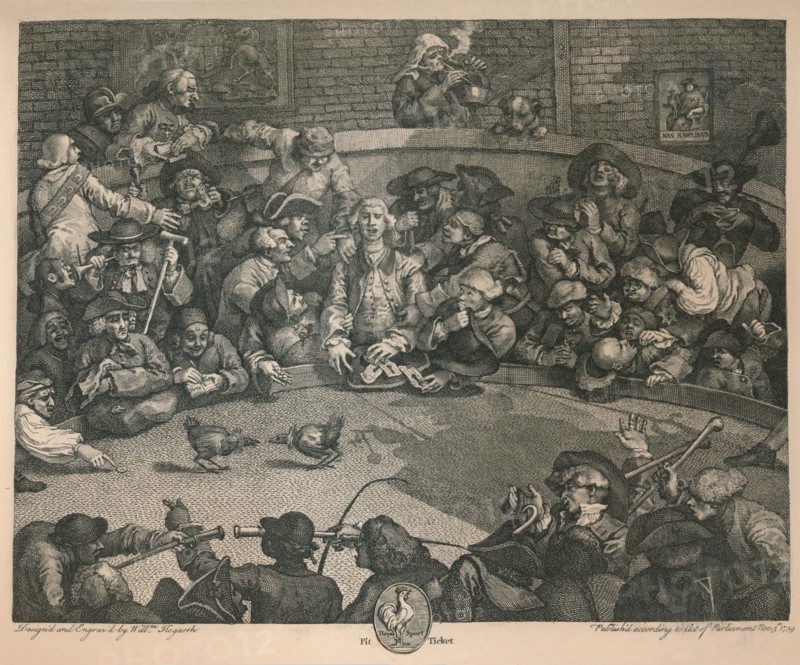 'The Cock-pit', 1759.  Artist: William Hogarth.