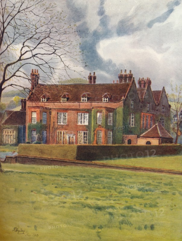 'Barrow Green court, Oxted', 1913, (1914). Creator: James S Ogilvy.