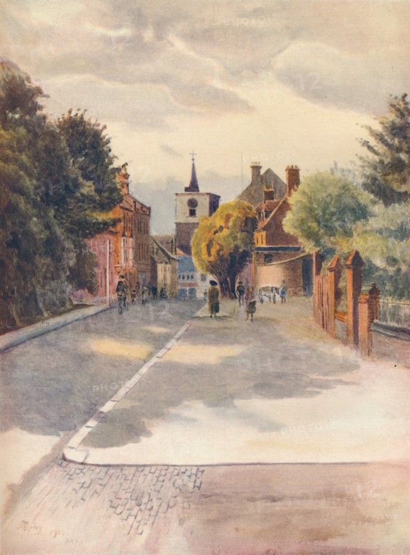 'Carshalton', 1912, (1914). Artist: James S Ogilvy.