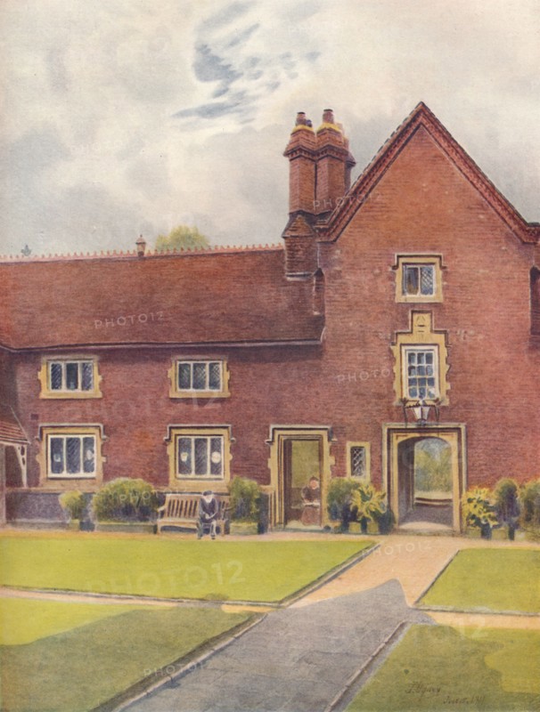 'Whitgift Hospital, Croydon', 1911, (1914). Artist: James S Ogilvy.
