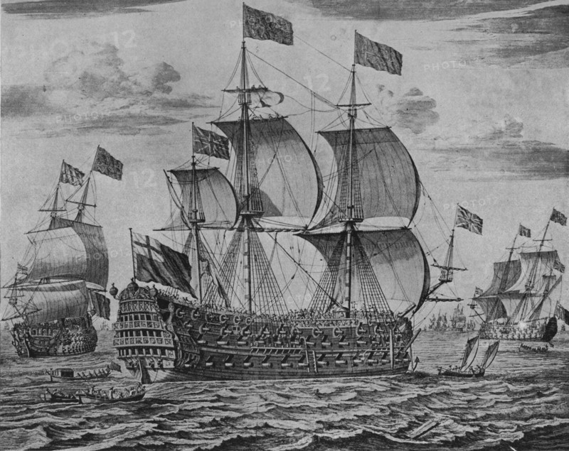 'The Victory', c1700. Artist: Isaac Sailmaker.