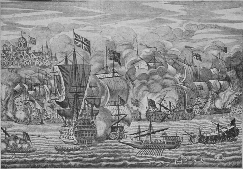 'The Relief of Gibraltar', c1710. Artist: Unknown.