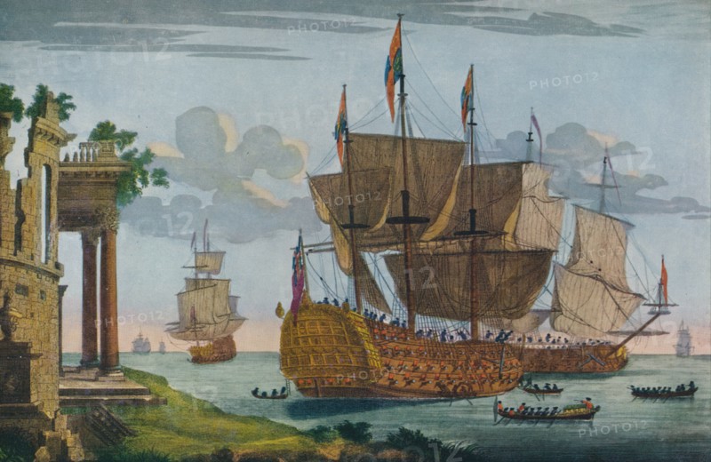 'The Royal Anne', c1705. Artist: Thomas Baston.