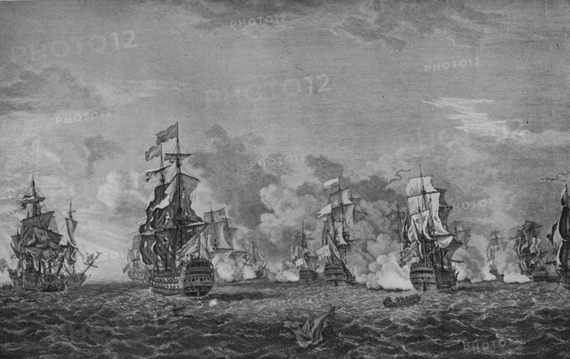 'Battle of Lagos', c1760. Artist: Richard Paton.