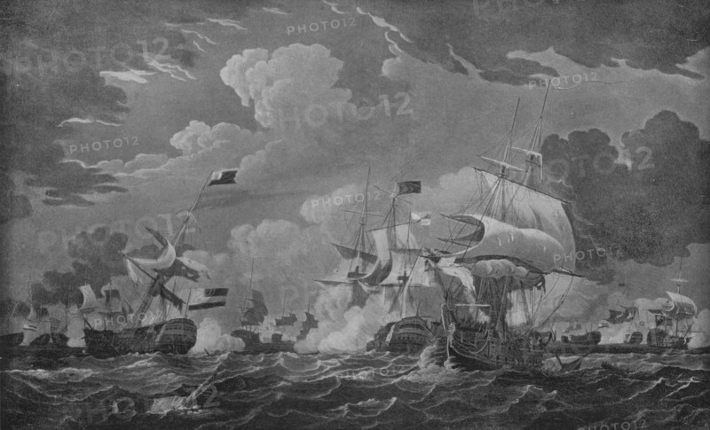 'Victory of Admiral Duncan', c1798. Artist: Thomas Whitcombe.