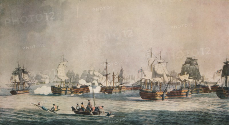 'Trafalgar', c1806. Artist: Dominic Serres.