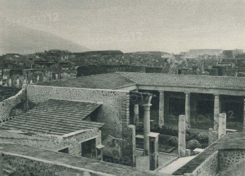 House of the Vettii, Pompeii, Italy, 1927. Creator: Eugen Poppel.