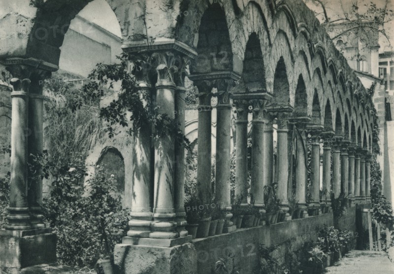 Ruins of a small chapel, Palermo, Sicily, Italy, 1927. Artist: Eugen Poppel.