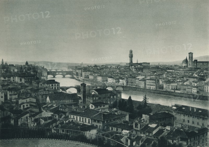 Florence, Italy, 1927. Artist: Eugen Poppel.
