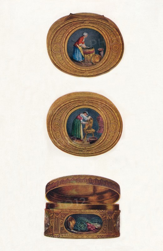 'Snuff-Box', c1740, (1918). Artists: Jean-Simeon Chardin, Godefroy.