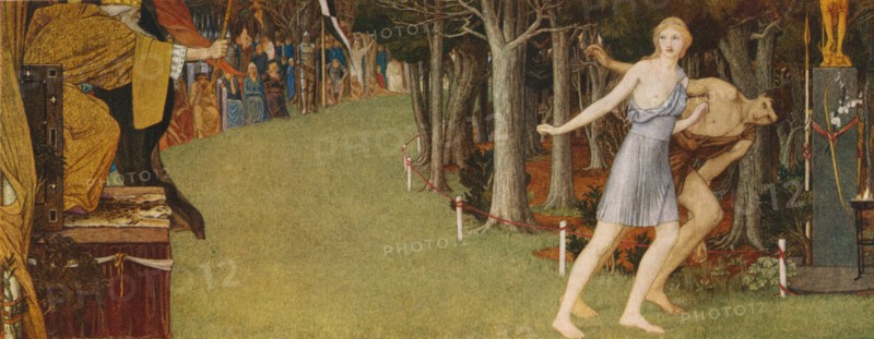 'Atalanta's Race', 1922, (1923). Artist: John Dickson Batten.