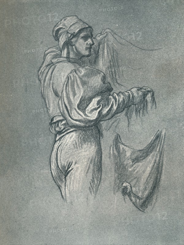 'Study for The Arts of Industry as Applied to War', c1870, (1897). Artist: Frederic Leighton.