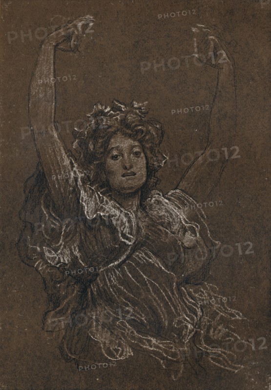Female Study', c1897, (1897). Artist: Frederic Leighton.