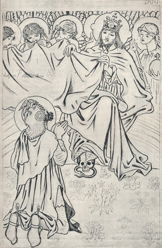 'St. Martin in Heaven', (1896). Artist: Ford Madox Brown.