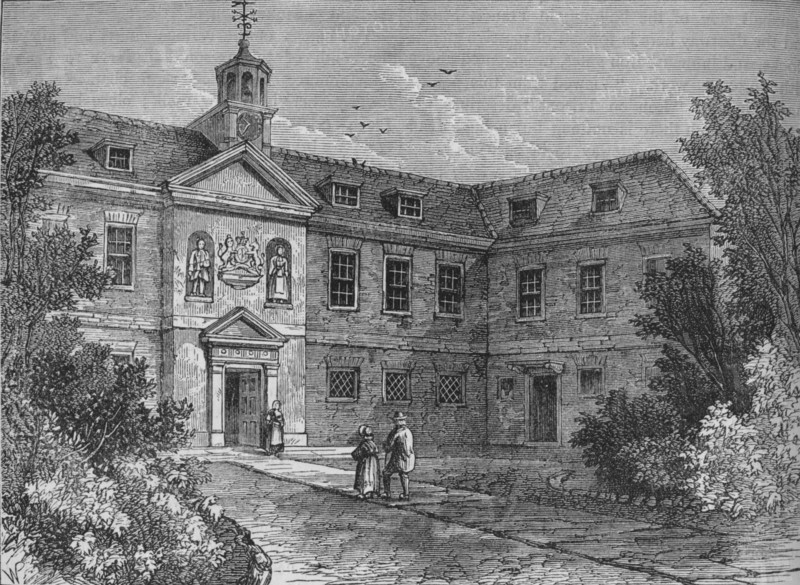 The Grey Coat School, Westminster, London, c1850 (1878). Artist: Unknown.