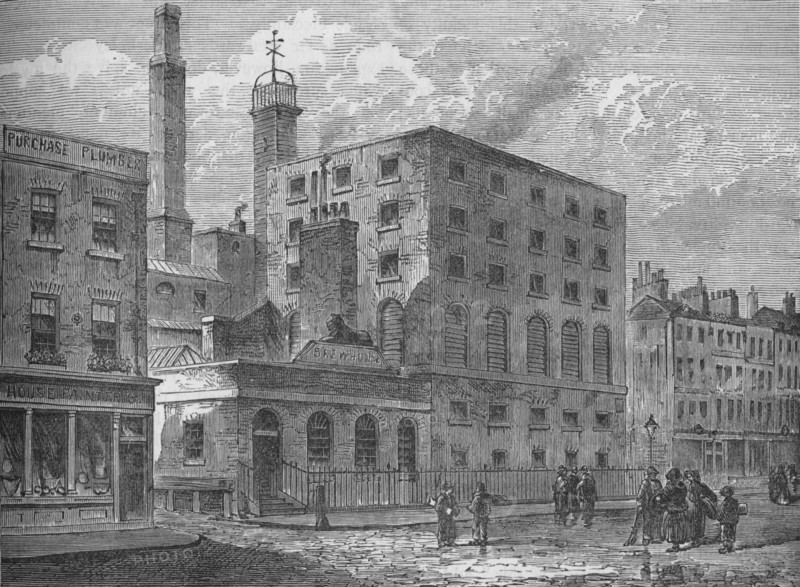 Golden Square Brewery, Soho, Westminster, London, c1875 (1878). Artist: Unknown.