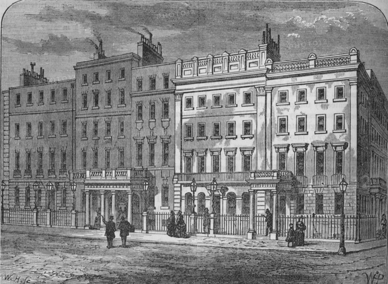 Claridge's Hotel, Mayfair, Westminster, London, c1877 (1878). Artist: Unknown.