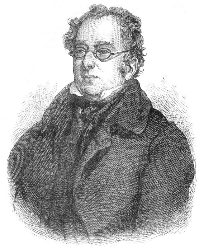 Isaac D'Israeli, British writer and scholar, c1840 (1878). Artist: Unknown.
