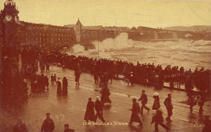'I.O.M. Douglas, 'Storm', c1913. Artist: Unknown.