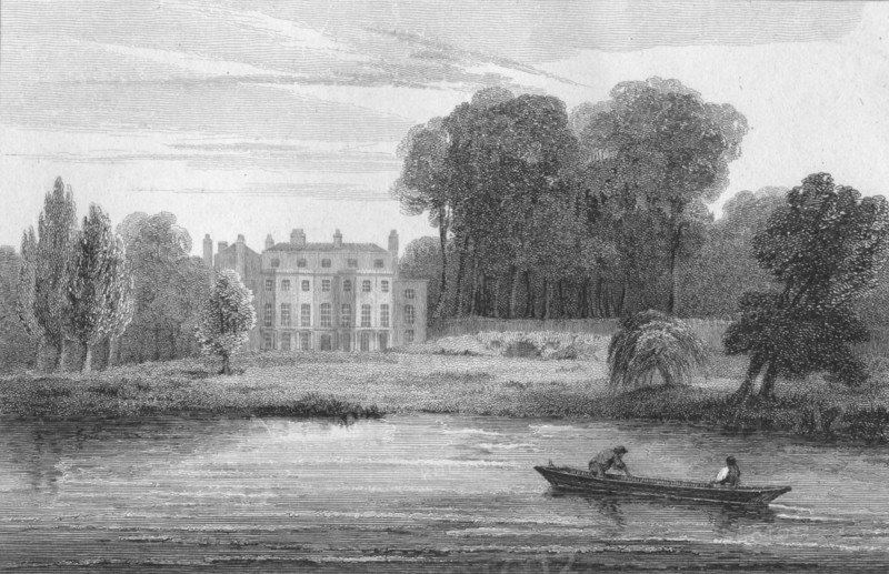 'Lady Howe's Villa', 1809. Artist: William Bernard Cooke.