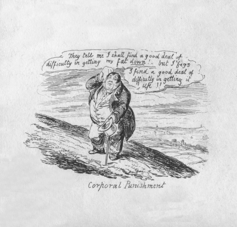'Corporal Punishment', 1829. Artist: George Cruikshank.
