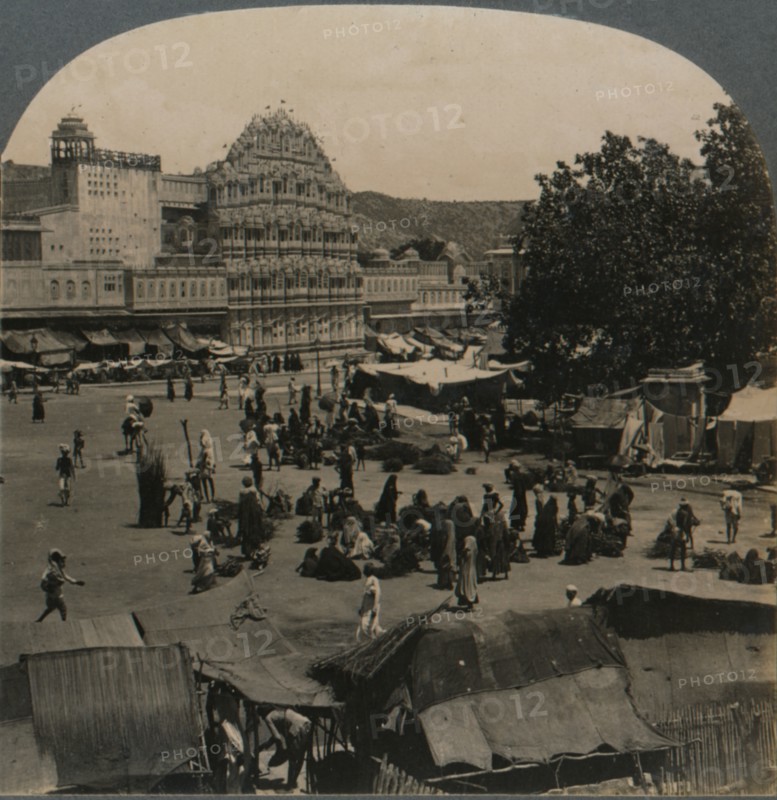 'Palace of the Winds from Shiva Temple, Jeypore, India', 1902. Artist: Unknown.