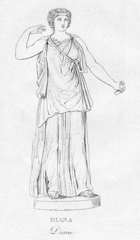 'Diana (Diane)', c1850. Artist: Unknown.