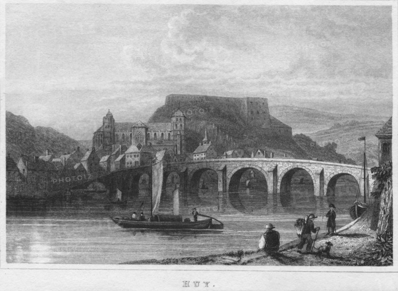 'Huy', 1850. Artist: Shury & Son.
