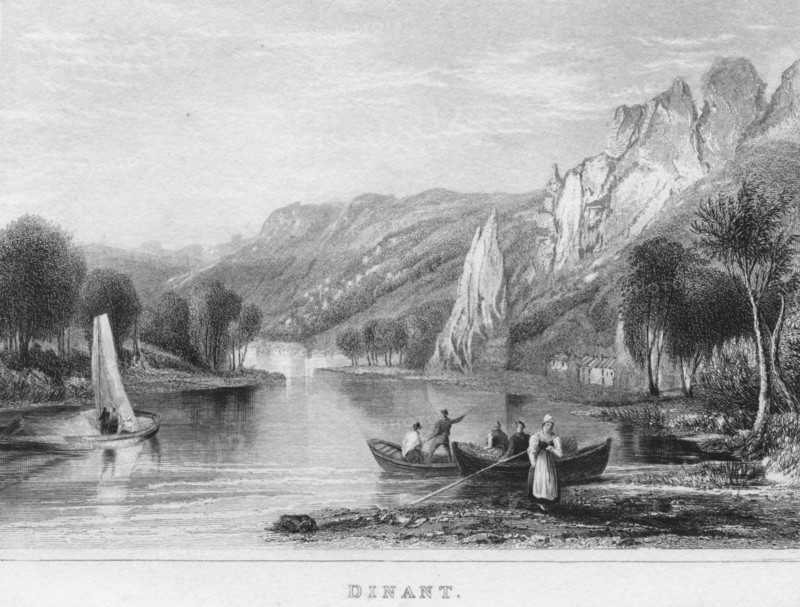 'Dinant', 1850. Artist: Shury & Son.